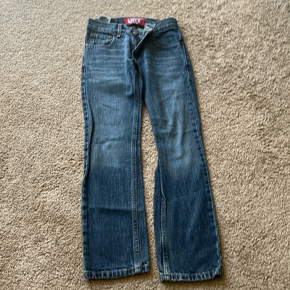 Levi’s boys   denim jeans 511 size 10 R  skinny vintage blue
